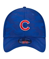 New Era Men's Royal Chicago Cubs Subtle Camo 39THIRTY Flex Hat
