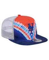 New Era Men's New York Mets Tie-Dye Golfer Trucker Adjustable Hat