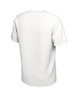 Nike Men's and Women's White Miami Heat 2025 Nba Playoffs On-Court Mantra T-Shirt