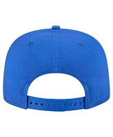 New Era Men's Blue Dallas Mavericks Team Text Golfer Snapback Hat