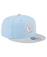 New Era Men's Light Blue Philadelphia Union Color Pack Two-Tone 9FIFTY Snapback Hat