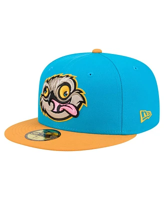 New Era Men's Blue Lansing Lugnuts Copa de la Diversion 59FIFTY Fitted Hat