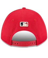 New Era Men's Red Texas Rangers City Connect Batting Practice 9FORTY M-Crown Adjustable Hat