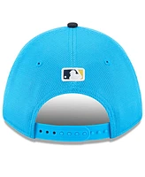 New Era Men's Neptune Blue/Navy Philadelphia Phillies City Connect Batting Practice 9FORTY M-Crown Adjustable Hat