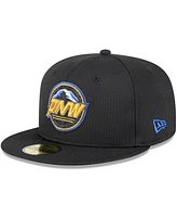 New Era Men's Black Seattle Mariners City Connect Batting Practice 59FIFTY Fitted Hat