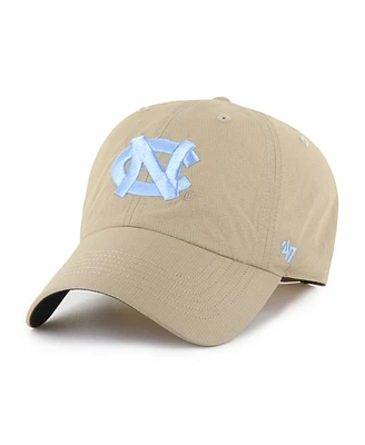 '47 Brand Men's Khaki North Carolina Tar Heels Clean Up Brrr Adjustable Hat