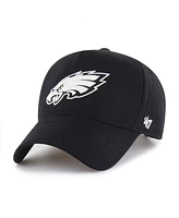 '47 Brand Men's Black Philadelphia Eagles Foundation Offside Adjustable Hat