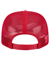New Era Men's Scarlet San Francisco 49ers Hula 9SEVENTY Adjustable Trucker Hat