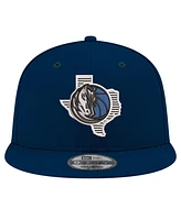 New Era Men's Navy Dallas Mavericks State Pride 9FIFTY Snapback Hat
