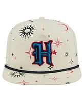 New Era Men's Cream Houston Texans Celestial Golfer Adjustable Hat