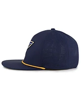 American Needle Men's Navy St. Louis Blues Buxton Pro Tech Adjustable Hat