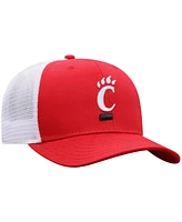 Top of the World Men's Red/White Cincinnati Bearcats Victory Baseline Adjustable Trucker Hat