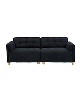 Creamy Cloud Fabric Sofa