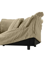 Koala Armless Sofa - Camel