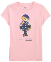 Polo Ralph Lauren Toddler and Little Girls Bear Cotton Jersey T-Shirt