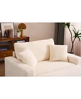 Removable Ottoman Sofa Chair: Modern Lounge Chair for Small Spaces