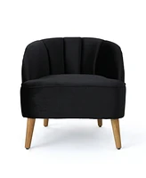 Christopher Knight Home Amaia Modern Velvet Club Chair