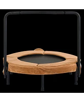 Assembled children's trampoline happy expression outdoor and indoor dual-use Monkey black and red foldable iron tube for kids age 3 - 7