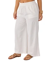 O'Neill Juniors' Sanders Woven Flowy Pull-On Pants