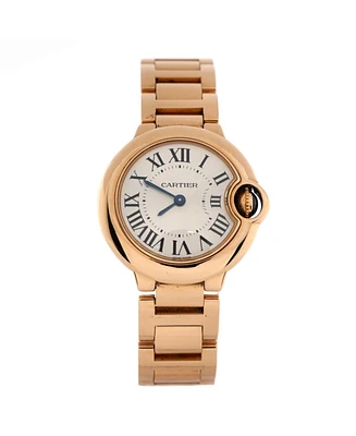 Pre-Owned Cartier Ballon Bleu de Cartier Quartz Watch in Rose Gold 28mm