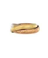 Pre-Owned Cartier Medium Trinity Ring 18K Tricolor Gold