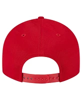 New Era Men's Scarlet Ohio State Buckeyes Low Profile 9FIFTY Snapback Hat