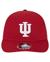 New Era Men's Crimson Indiana Hoosiers Low Profile 9FIFTY Snapback Hat