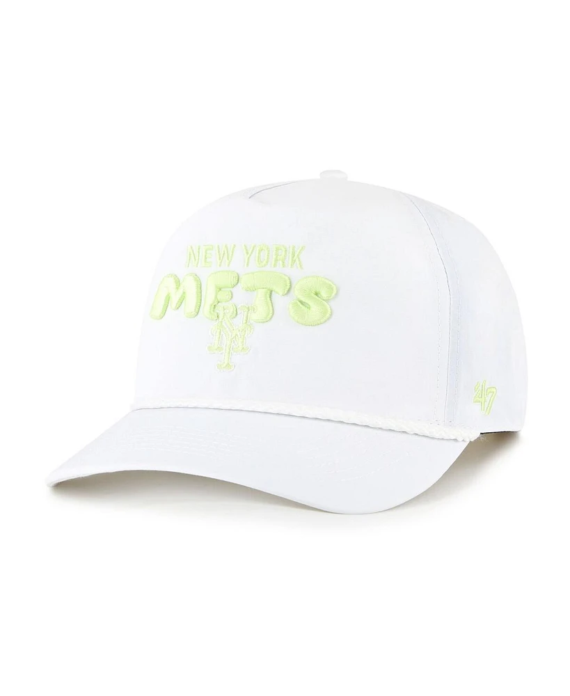 '47 Brand Women's White New York Mets Bright Side Adjustable Hitch Hat