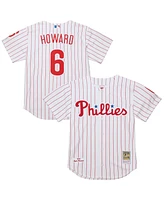Mitchell & Ness Men's Ryan Howard White Philadelphia Phillies Cooperstown Collection Authentic Jersey