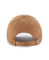 '47 Brand Men's Tan La Clippers Camel Ballpark Clean Up Adjustable Hat
