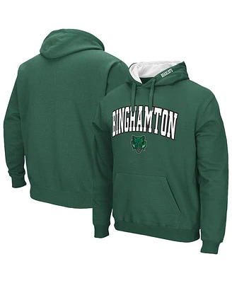 Colosseum Men's Green Binghamton Bearcats Arch Logo 3.0 Pullover Hoodie