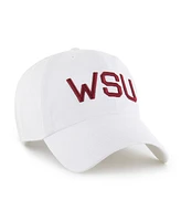 '47 Brand Men's White Washington State Cougars Vault Clean Up Adjustable Hat