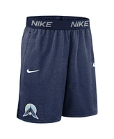 Nike Men's Navy Minnesota Twins Authentic Collection City Connect Performance Knit Shorts
