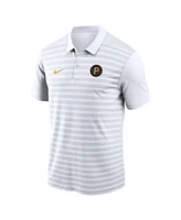 Nike Men's White Pittsburgh Pirates Authentic Collection City Connect Victory Performance Polo Shirt