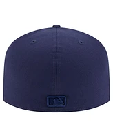 New Era Men's Navy Athletics Color Pack A-Frame 59FIFTY Fitted Hat