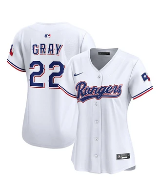 Nike Women's Jon Gray White Texas Rangers Home Limited Jersey