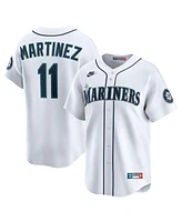 Nike Men's Edgar Martinez White Seattle Mariners Throwback Cooperstown Collection Limited Jersey
