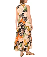Vince Camuto Women's Sleeveless Tiered Maxi Dress