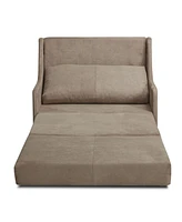 Gold Sparrow 43.5" Polyester Avery Fremont Convertible Loveseat Sleeper, Created for Macy's