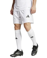 adidas Men's Regular-Fit Squad 25 Logo Shorts