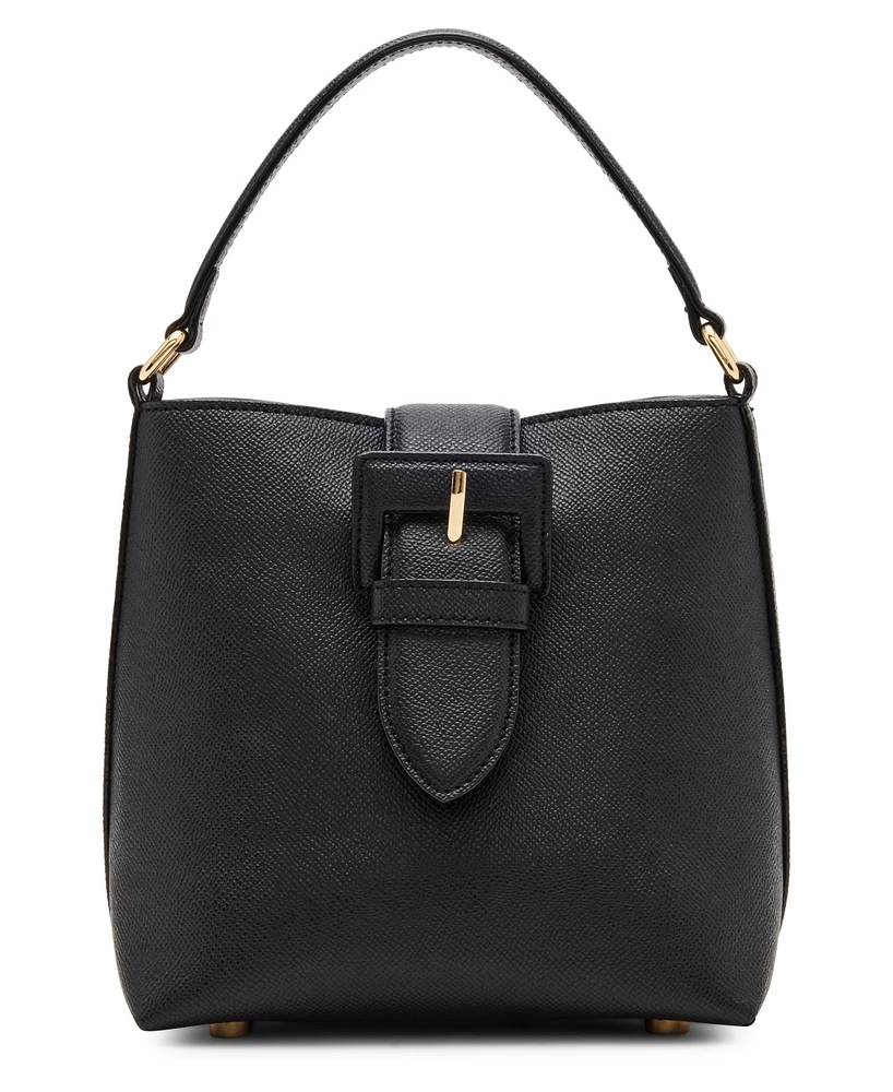 Anne Klein Covered Buckle Mini Bucket Bag