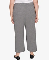 Alfred Dunner Plus Elastic Ankle Pant