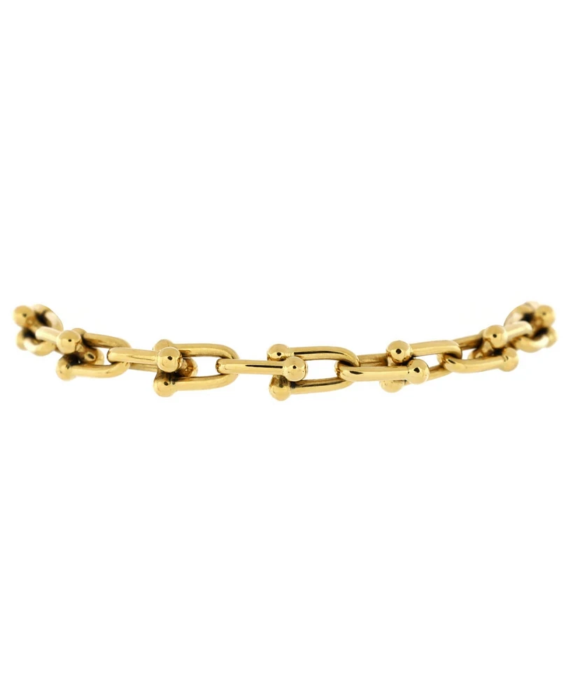 Pre-Owned Tiffany & Co. Small HardWear Link Bracelet 18K Gold