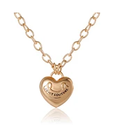 Juicy Couture Gold-Tone Heart Pendant Necklace