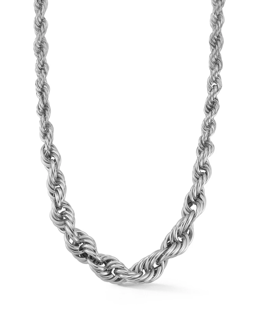 Rachel Zoe Gold Plated Chunky Graduated Rope Necklace