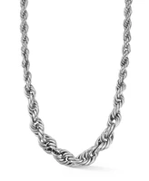 Rachel Zoe Gold Plated Chunky Graduated Rope Necklace
