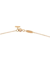 Pre-Owned Tiffany & Co. Small T Smile Pendant Necklace 18K Gold