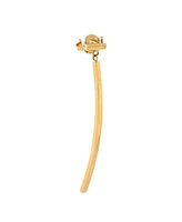 Pre-Owned Tiffany & Co. T Wire Bar Earrings 18K Gold