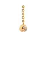 Pre-Owned Cartier Baby Trinity Drop Pendant Necklace 18K Tricolor Gold