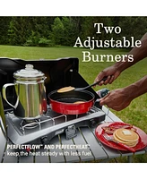 Coleman Triton+ 2-Burner Propane Gas Camping Stove